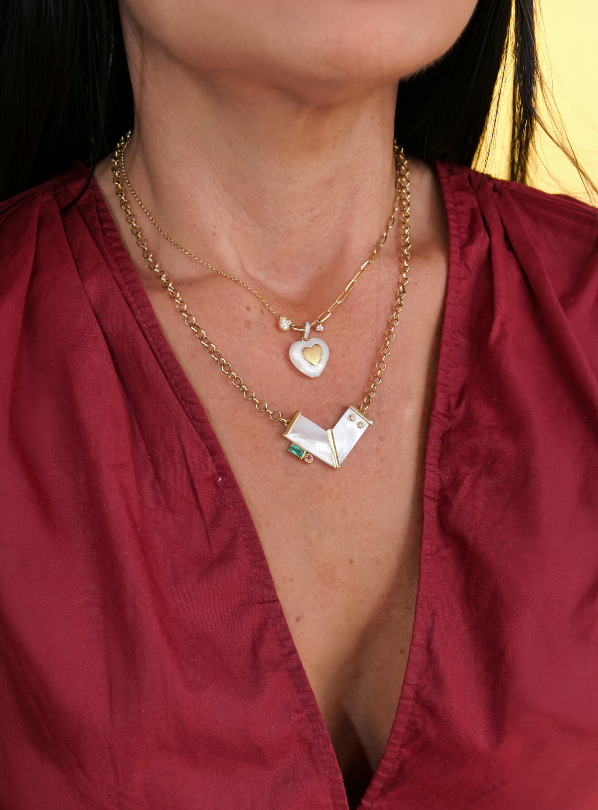 COLAR CHOKER PONTO DE LUZ COM DIAMANTES