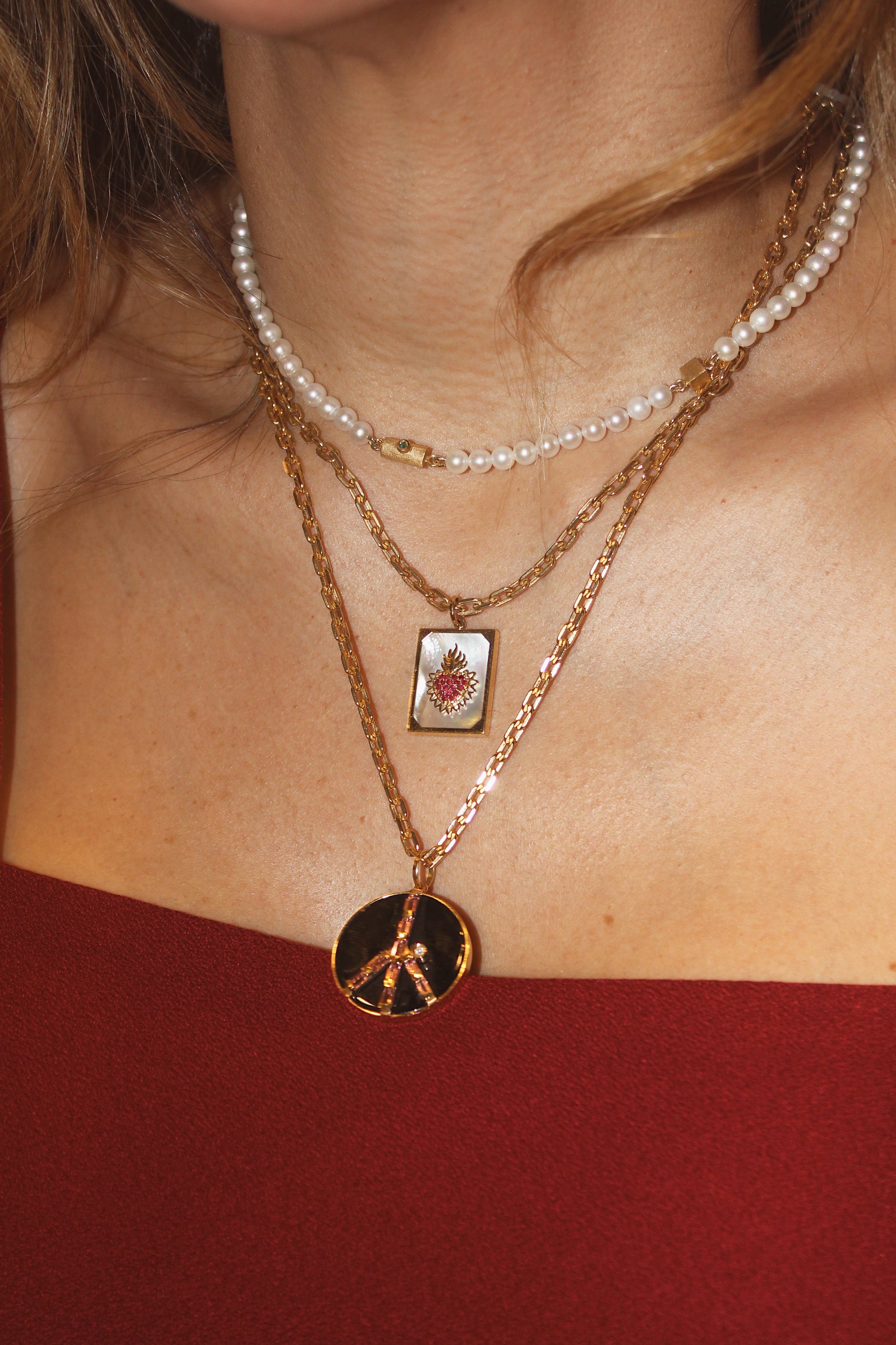 COLAR PÉROLAS COM CANUTILHO