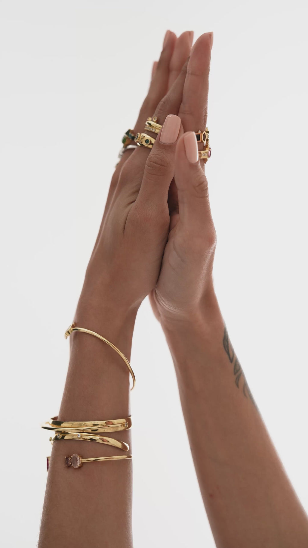 ANEL BOLD COM TURMALINA E DIAMANTE