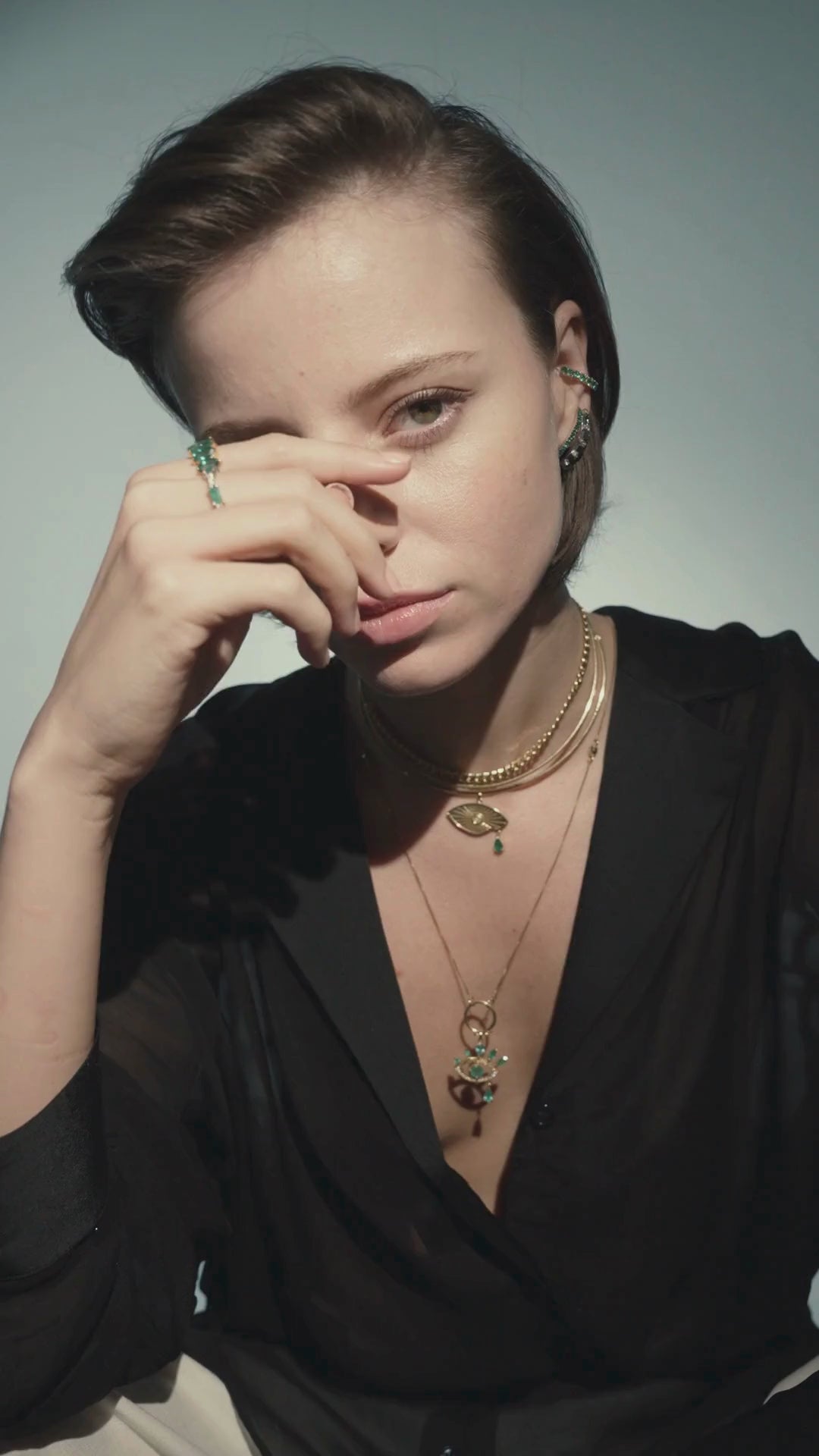 ANEL DEDINHO COM PERIDOTO